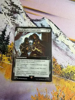 Black Market Connections (Extended Art) [Assassin's Creed] Near Mint NM MTG - Image 1