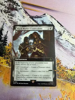 Black Market Connections (Extended Art) [Assassin's Creed] Near Mint NM MTG - Image 2