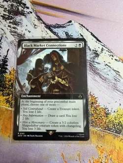 Black Market Connections (Extended Art) [Assassin's Creed] Near Mint NM MTG - Image 3