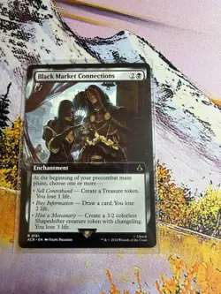 Black Market Connections (Extended Art) [Assassin's Creed] Near Mint NM MTG - Image 4