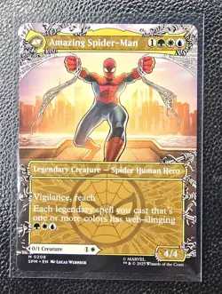 MTG - SPM - Peter Parker / Amazing Spiderman (Borderless) #0208 - NM Regular - Image 2