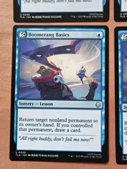 4x Boomerang Basics **NEAR MINT** **UNPLAYED** MTG - Image 5