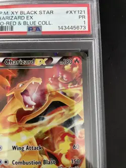 Pokemon XY Black Star Promo Charizard EX #XY121 PSA 1 - Image 5