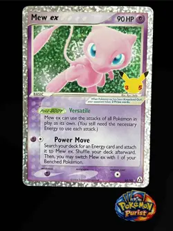 Mew ex 88/92 - Celebrations 25th Anniversary Holo Rare Pokemon TCG - NM - Image 1