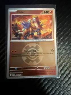 Entei 025/217 Pokeball Reverse Holo Ascended Heroes Pokemon Erhabene Helden - Image 1