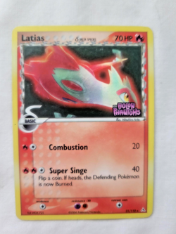 2006 Pokemon Rare Holo/Foil Latias 21/110 STAMPED EX HOLON PHANTOMS! (LP) - Image 2