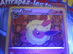 POKEMON PROMO EEVEE EVOLUTIONS (◕‿◕✿) PYROLI FRENCH FLAREON BW88 FOIL N/MINT - Image 3