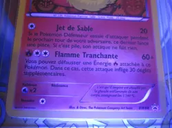 POKEMON PROMO EEVEE EVOLUTIONS (◕‿◕✿) PYROLI FRENCH FLAREON BW88 FOIL N/MINT - Image 4