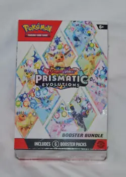 Pokemon TCG Prismatic Evolutions Booster Bundle - New Factory Sealed s&v set MT - Image 1