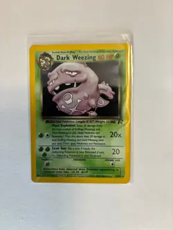 Pokemon - Dark Weezing 14/82 - Team Rocket - Holo LP 14/82 - Image 1