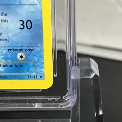 2000 Pokemon Neo Genesis 1st Edition Azumarill CGC NM 7! - Image 5