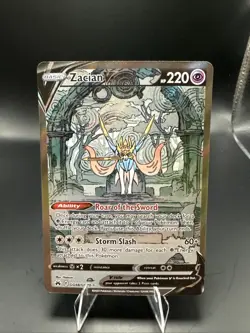 Pokemon TCG Crown Zenith: Galarian Gallery Zacian v GG48/GG70 - Image 1