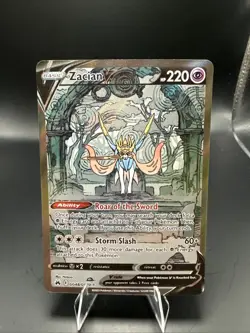 Pokemon TCG Crown Zenith: Galarian Gallery Zacian v GG48/GG70 - Image 2