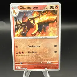 Charmeleon 005/165 Reverse Holo Rare Scarlet Violet 151 Pokemon NM - Image 1
