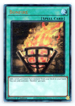 Bonfire - RA03-EN073 - Ultimate Rare - 1st Edition Yugioh - Image 1