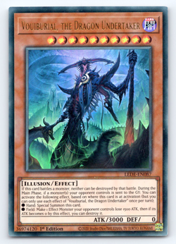 Vouiburial, the Dragon Undertaker - LEDE-EN087 - Ultra Rare 1st Edition Yugioh - Image 1