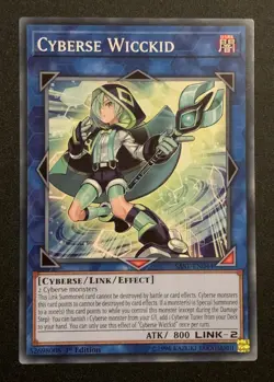 Cyberse Wicckid - SAST-EN044 - Common - 1st Edition - YuGiOh TCG - Image 1