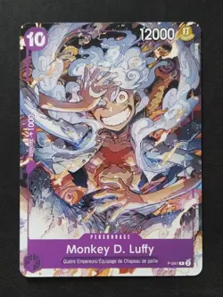 One Piece - Carte FR - Monkey D. Luffy - Promo Full Art Holo - P-041 - Image 1