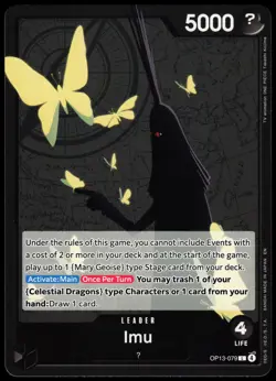 IMU OP13-079 OP13 CARRYING ON HIS WILL ONE PIECE LEADER 2025 NM - Image 2