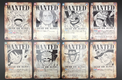 One Piece Card Wanted Card Complete set of 8 Japanese NM - Image 1