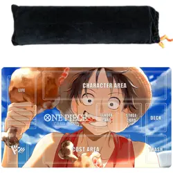 Monkey D. Luffy One Piece Playmat TCG Card Game Play Mat Desk Mouse Pad _za36 - Image 1