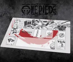 One Piece Playmat Portgas D. Ace OPCG TCG CCG Pad Trading Card Game Mat Mousepad - Image 1