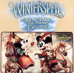 1 Sealed Disney Lorcana Park exclusive Foil playmat - Mickey And Minnie LE - Image 3