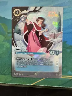 Disney Lorcana - Belle Snowfield Strategist Winterspell - Enchanted 236/204 - Image 1