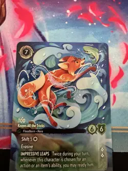 - Disney Lorcana - Tod - Knows All The Tricks - Winterspell - Enchanted -230/204 - Image 3