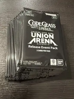 Union Arena Code Geass Lelouch of The Rebellion Vol.1 Release Event Packs x24 - Image 1