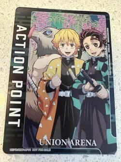 Demon Slayer Action Point AP01 Foil NM Union Arena Card English - Image 1