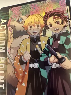 Demon Slayer Action Point AP01 Foil NM Union Arena Card English - Image 2