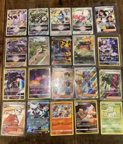 LOT OF 20 POKEMON TCG CARDS RARE - Image 1