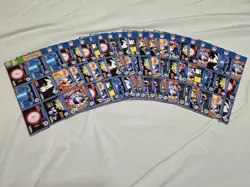 Pokemon First Movie Cards Burger King Master Trainer Uncut Cards, 19 Total - Image 1