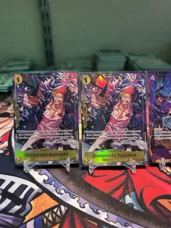Trafalgar Law Illustration Box Vol.6 P-093 One Piece Promo Cards Foil Rosinante - Image 2