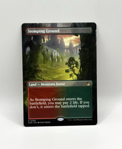 Stomping Ground (Borderless) Ravnica Remastered Regular MTG Land Magic Card NM - Image 1