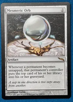 Mesmeric Orb - MTG - Mirrodin - LP Magic the Gathering - Image 1