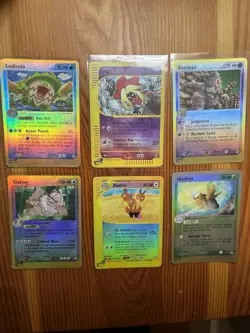 Pokemon E-Reader Holo Card Lot NM - Image 1