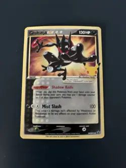 Pokemon Greninja Gold Star SWSH144 Promo Card Near Mint - Image 2