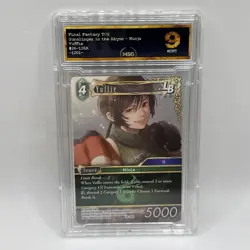 Final Fantasy TCG Gunslinger In The Abyss Yuffie LB 26-126R Graded 9 Mint Card - Image 1