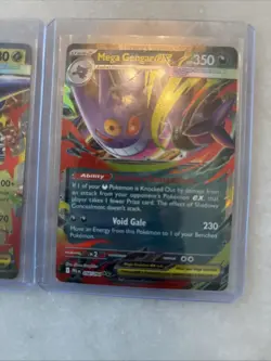 Pokemon TCG Gengar Full Arts And mega Heracross EX Cards - Image 4