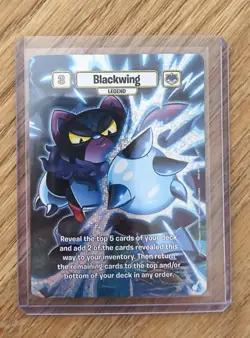 Blackwing Alternative Foil Full Art - 2024 Neopets TCG Battledome Promo Card - Image 1
