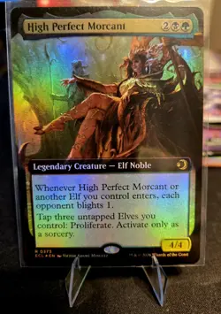 High Perfect Morcant [Extended Art Foil] #373 Magic Lorwyn Eclipsed - Image 1