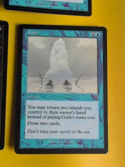 Gush,Dark Ritual,Brainstorm,Counterspell. MTG 4 Card.Mercadian MAsques - Image 3