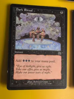 Gush,Dark Ritual,Brainstorm,Counterspell. MTG 4 Card.Mercadian MAsques - Image 5
