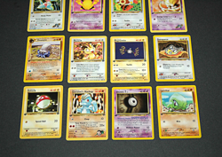 Pokemon First Edition 16 Card Lot Mixed Bundle Non-Holo CCG LP Vintage Collect - Image 3