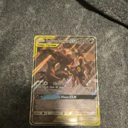 Pokemon Umbreon & Darkrai GX SM241 Promo TAG TEAM GX Holo Basic 2019 - Image 1
