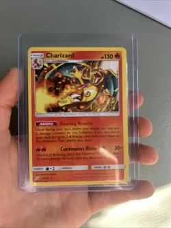 Pokemon TCG Charizard 14/181 Sm-Team Up Rare - Image 1