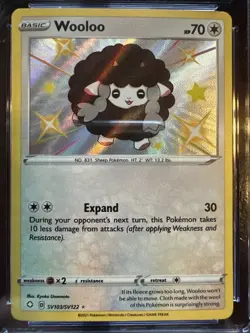 Pokemon 2021 Shining Fates Wooloo SV103 Holo CGC 10 - Image 2