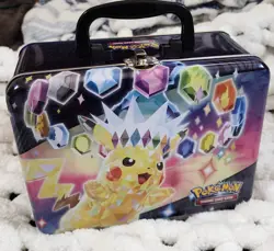 Pokemon Collectors 2024 Fall Collector LUNCHBOX Surging Sparks Pikachu EMPTY - Image 1